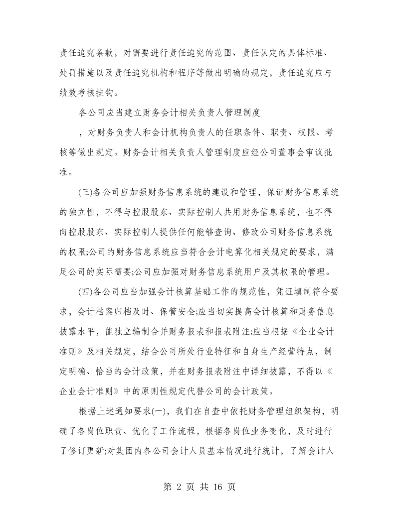 大众版企业财务自查报告(精选多篇).doc_第2页