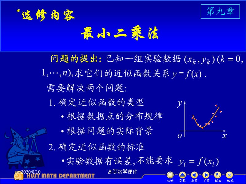 高等數(shù)學(xué)課件D9最小二乘法.ppt_第1頁(yè)