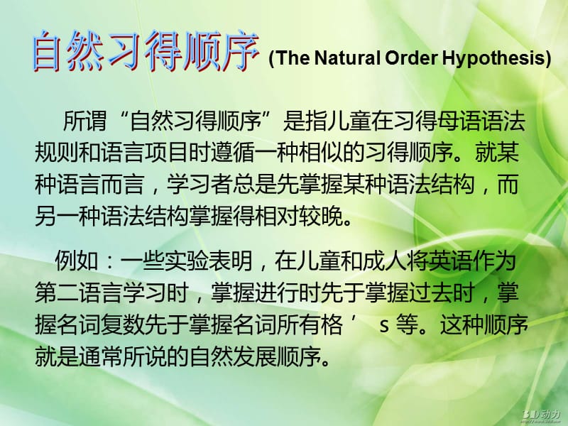 《自然顺序假说》PPT课件.ppt_第1页