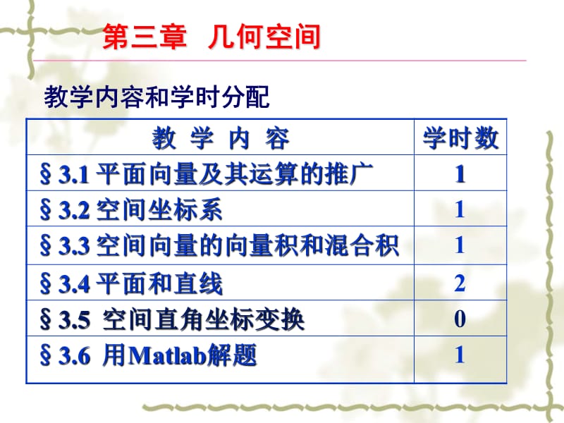 《幾何與代數(shù)》科學(xué)出版社第三章幾何空間.ppt_第1頁