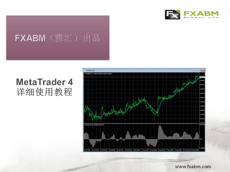 FXABM平台MT4简明使用教程.ppt_第1页