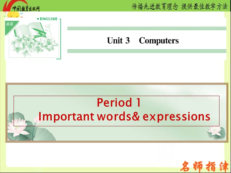 2015人教英语一轮复习必修二unit3Computers之words.ppt_第1页