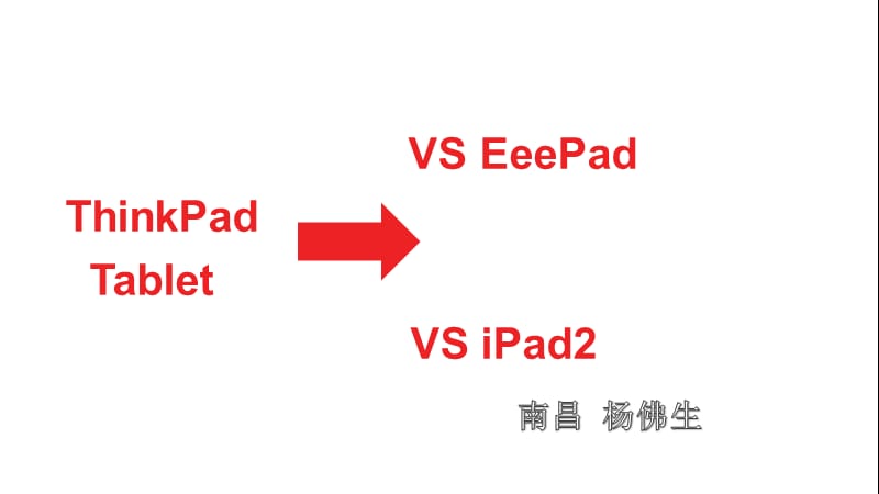 ThinkPadTablet平板对比.ppt_第1页