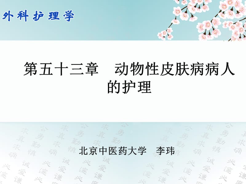 动物性皮肤病病人的护理.ppt_第1页