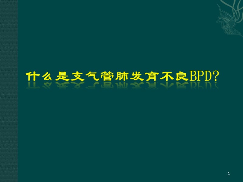 支气管肺发育不良影像诊断ppt课件_第2页