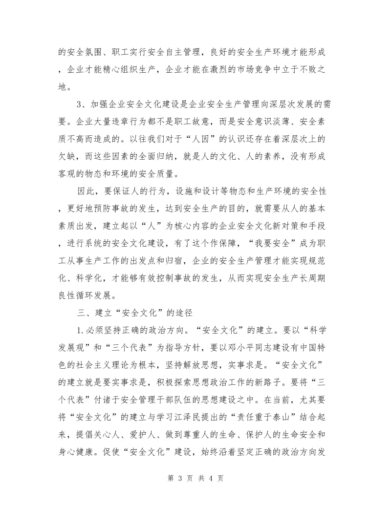 企业安全文化的建设与管理.doc_第3页