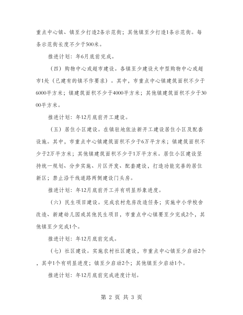 市政办推进小城镇项目建设意见.doc_第2页