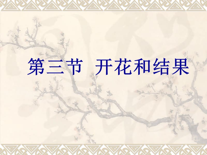开花和结果xinzhong.ppt_第1页
