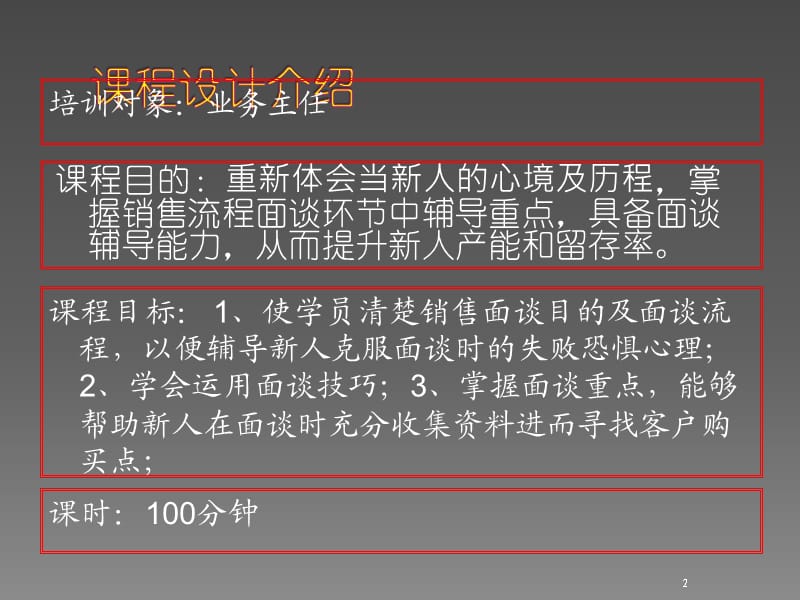 专业化销售辅导之面谈ppt课件_第2页