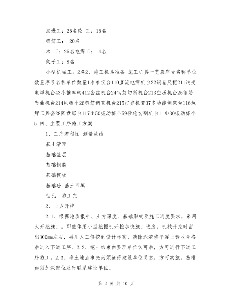 龙固煤矿凿井稳车基础施工技术措施.doc_第2页