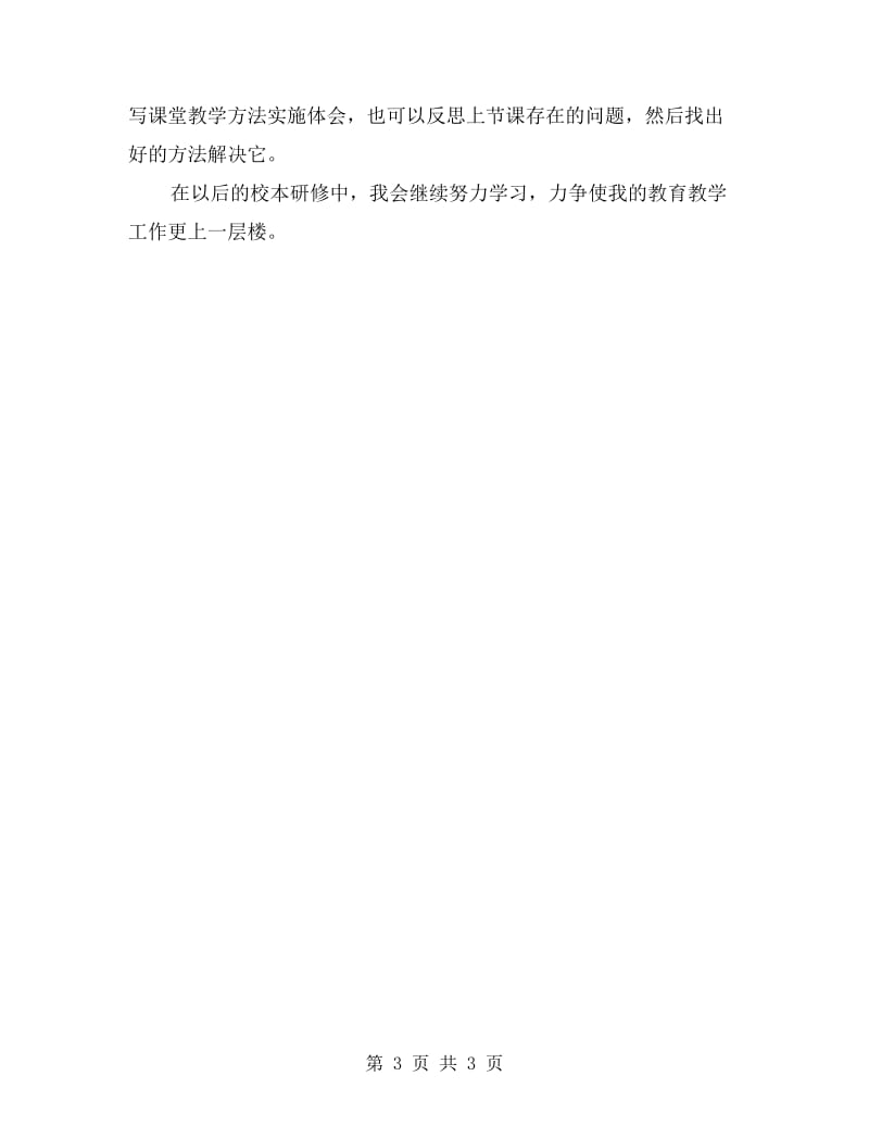 小学教师个人研修总结.doc_第3页