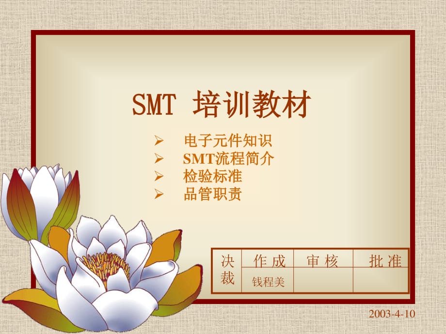 SMT培训教材-VIP精讲.ppt_第1页