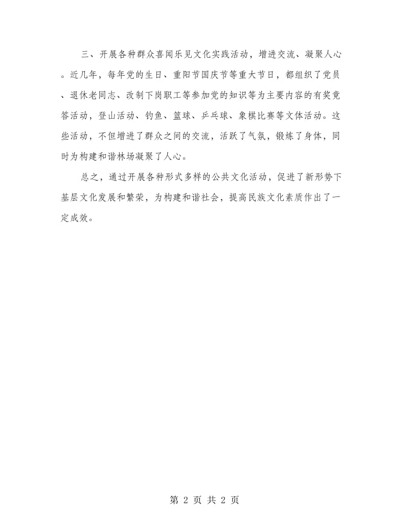 公共文化活动情况报告.doc_第2页