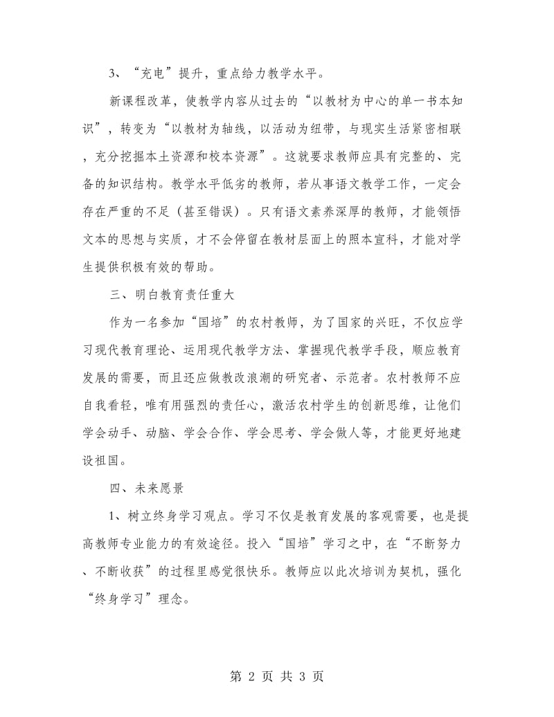 教师国培年终工作总结.doc_第2页