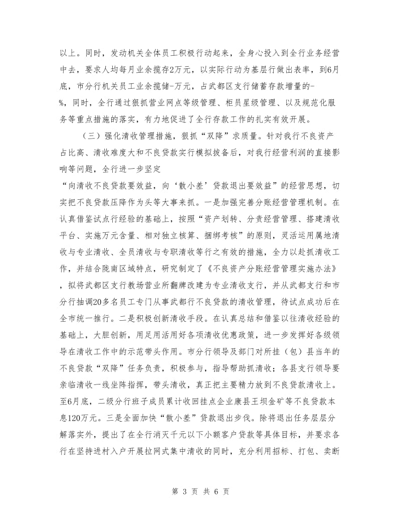 农业银行陇南市分行上半年工作总结.doc_第3页