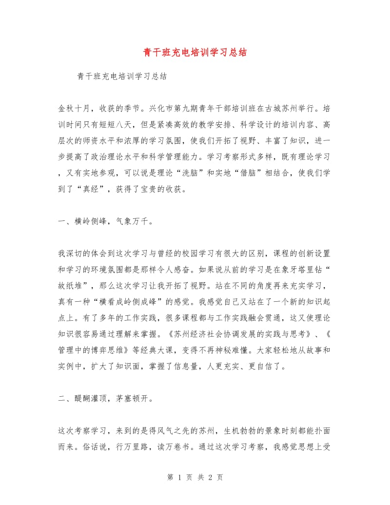 青干班充电培训学习总结.doc_第1页