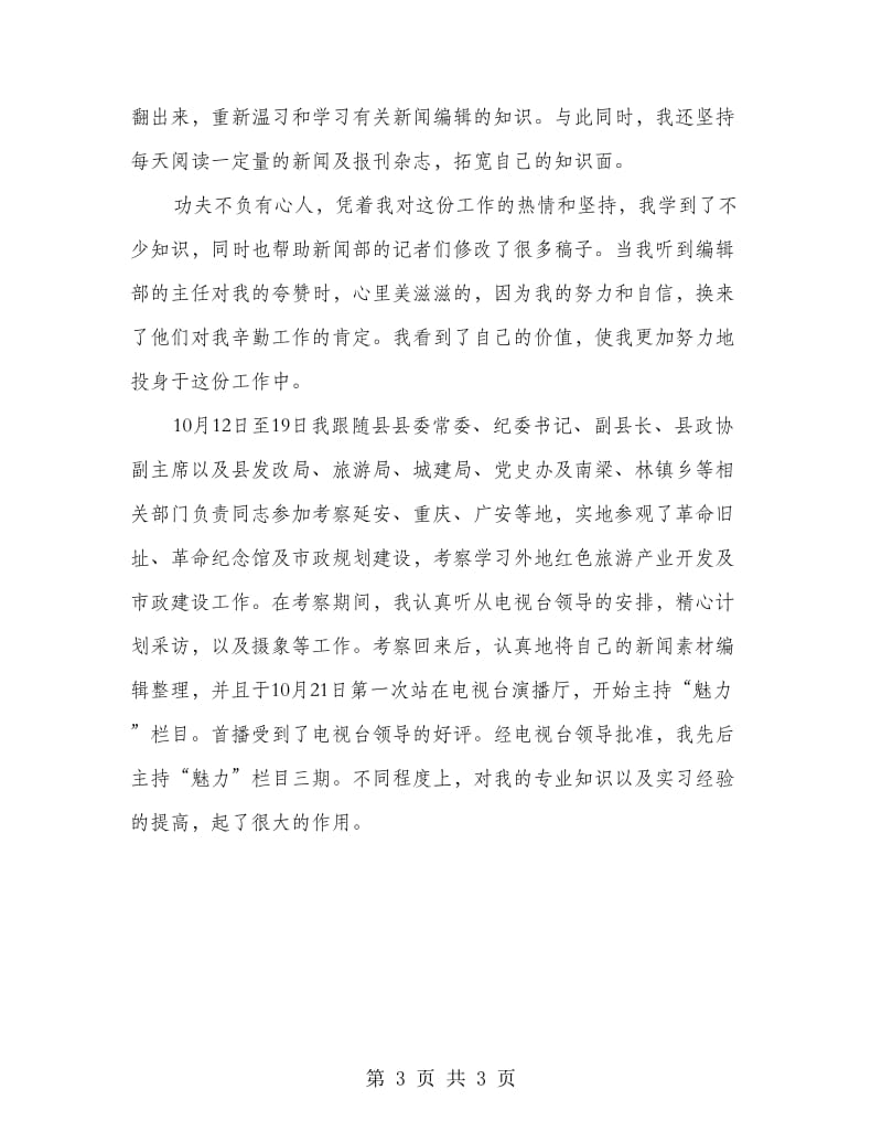 假期艺术专业高校生实习报告.doc_第3页