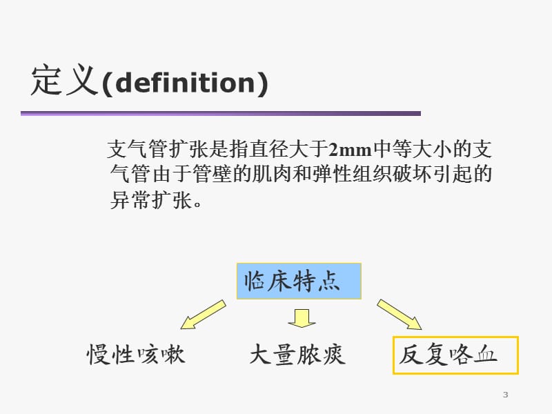 支气管扩张的护理ppt课件_第3页