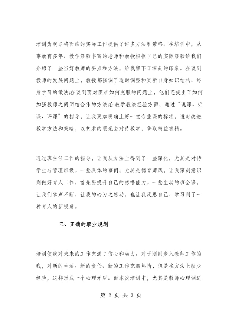 教师培训个人工作总结范文.doc_第2页