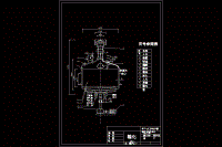 糖化鍋cad總裝配圖紙