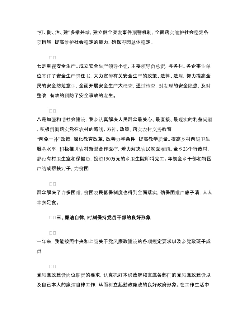 乡镇长述廉报告3篇.doc_第3页