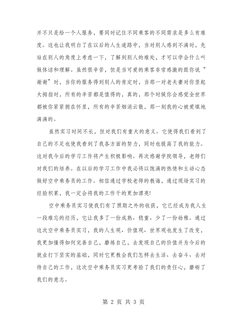 空乘实习总结范文.doc_第2页