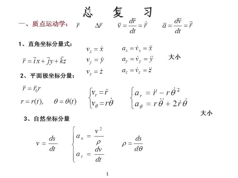 《理論力學(xué)》期末復(fù)習(xí)資料.ppt_第1頁