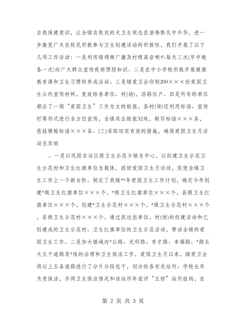 乡镇爱国卫生总结.doc_第2页