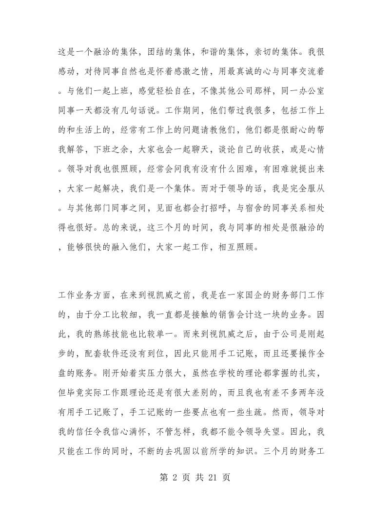 公司会计试用期转正工作总结.doc_第2页