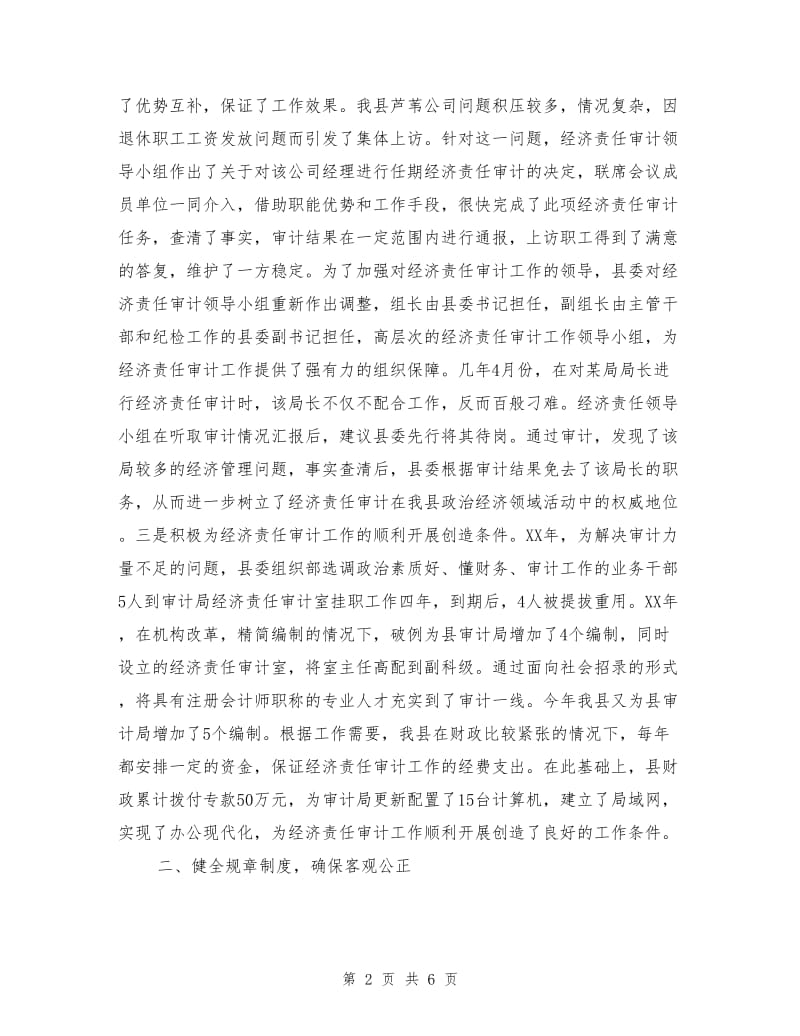 县经济责任审计工作总结.doc_第2页