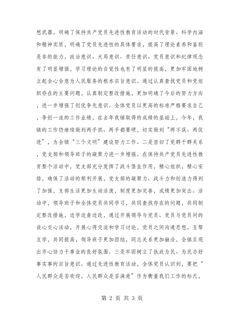 乡镇党委工作总结报告.doc_第2页