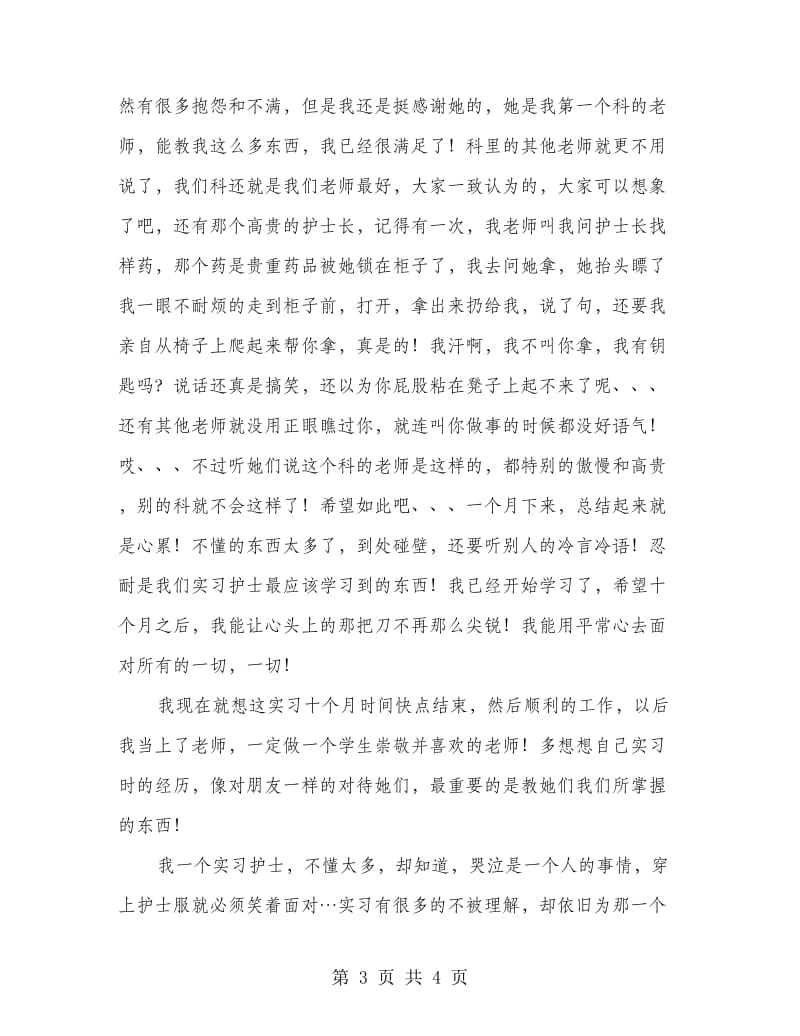 护士护理见习工作汇报.doc_第3页