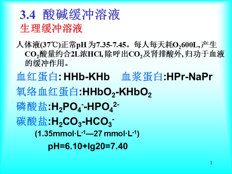 分析化學-酸堿緩沖溶液.ppt_第1頁