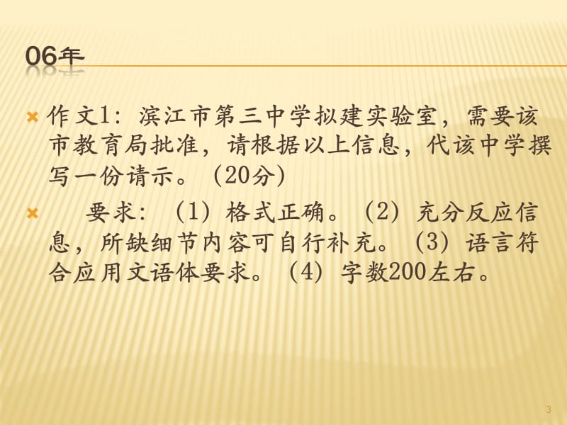 专转本资料常考应用文模板ppt课件_第3页