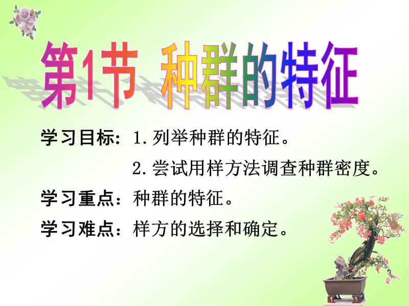 种群的特征公开课课件.ppt_第2页