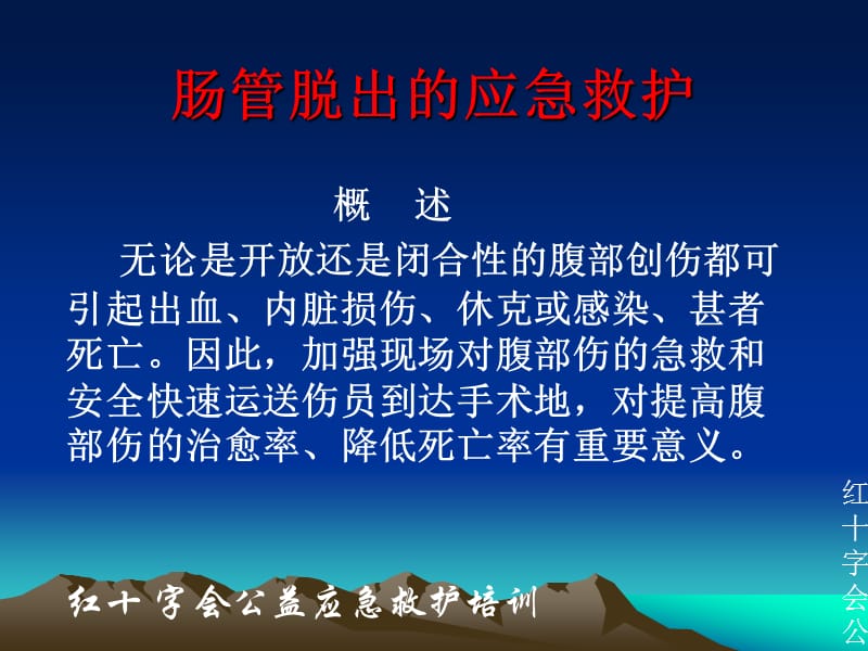 肠管脱出的应急救援原则、方法.ppt_第2页