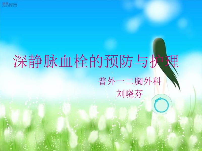 深静脉血栓的预防与护理.ppt_第1页