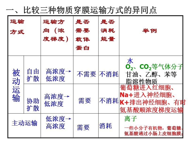 物质跨膜运输的方式曲线图及跨膜(用).ppt_第3页