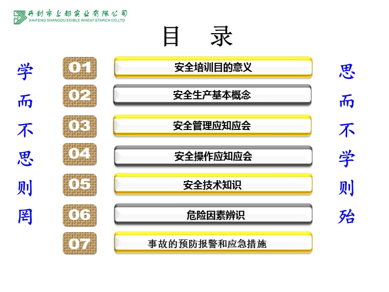 食品生产企业员工安全培训课件.ppt_第2页