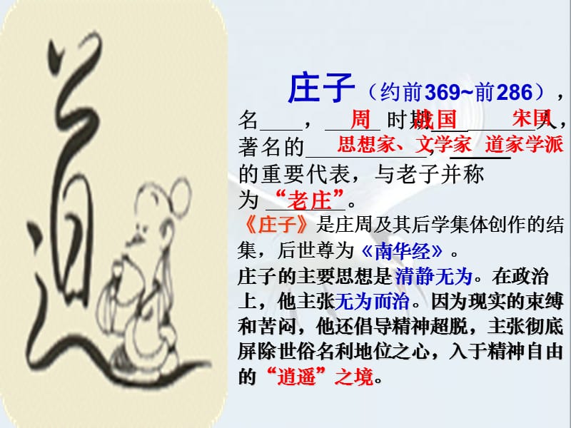 逍遥游第一课时(字词翻译).ppt_第2页