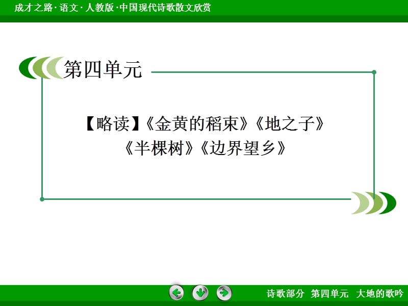 《金黄的稻束》《地之子》《半棵树》《边界望乡》.ppt_第3页