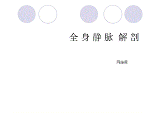 血液透析用靜脈通路解剖.ppt