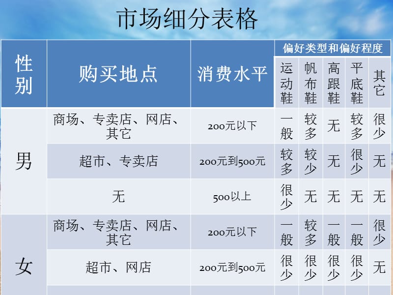 鞋子行业STP市场分析.ppt_第3页