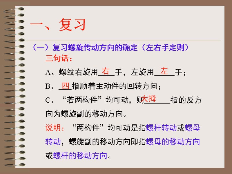 蜗杆传动的旋转方向判别.ppt_第2页