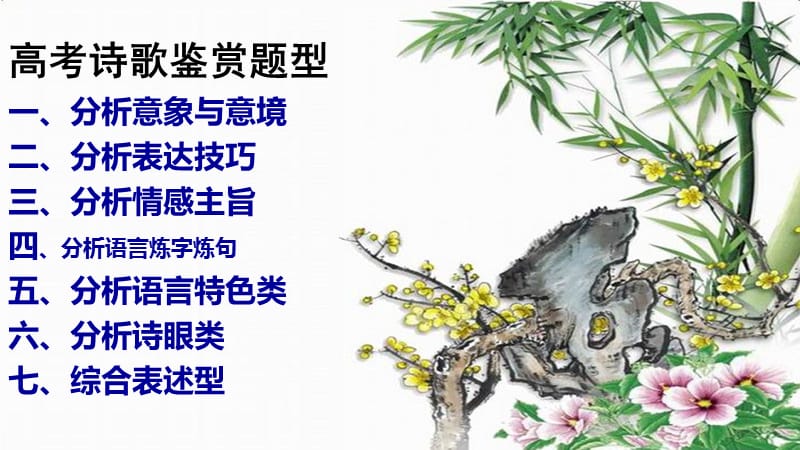 诗歌鉴赏意象意境分析总结.ppt_第3页