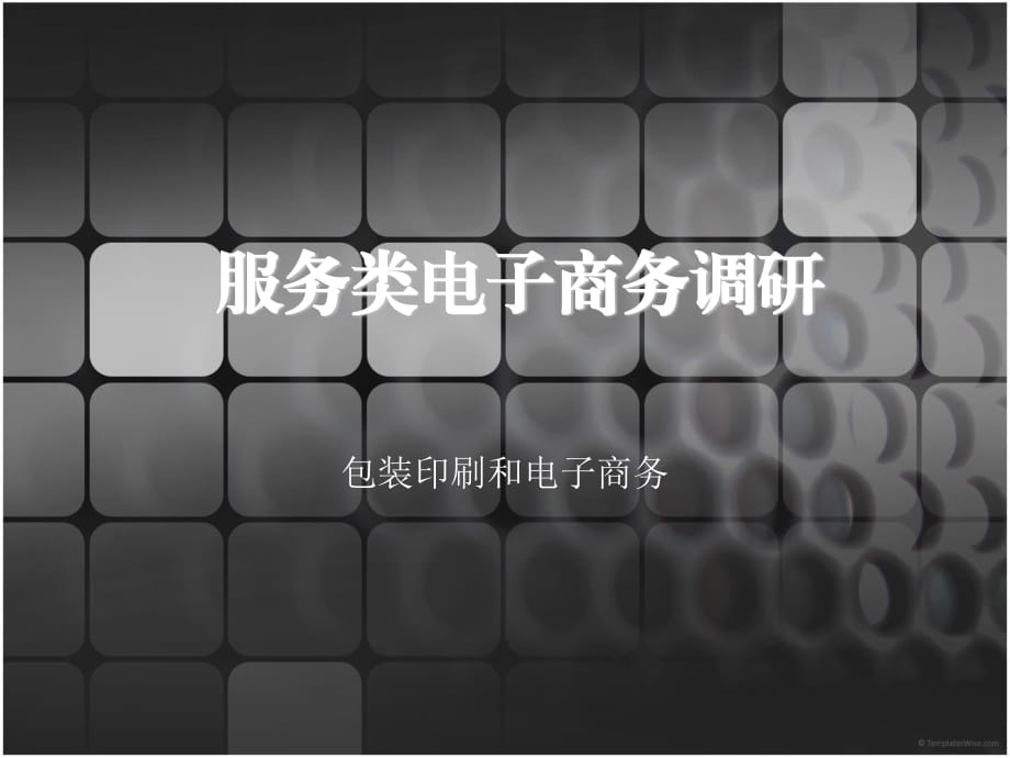 《电子商务市场调研》PPT课件.ppt_第1页