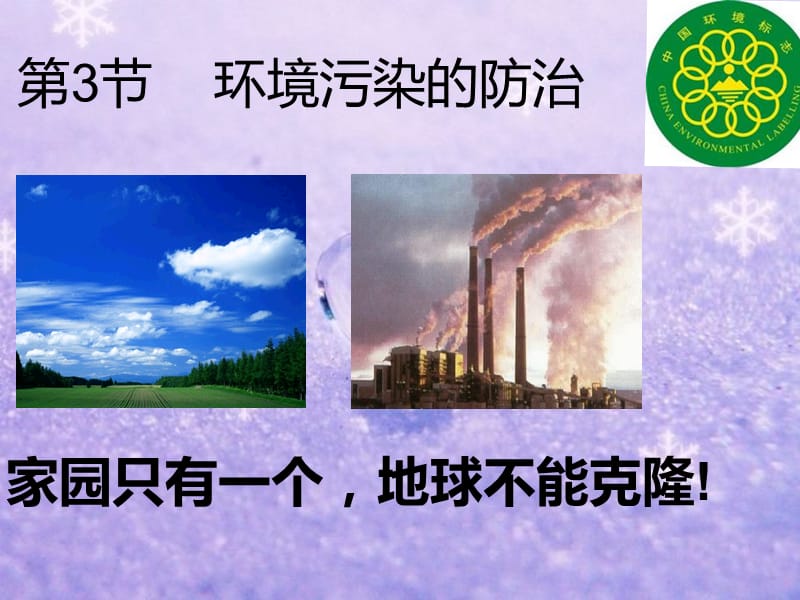 《环境污染的防治》PPT课件.ppt_第1页