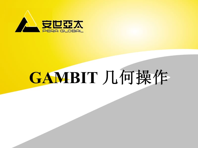 GAMBIT-几何操作.ppt_第1页