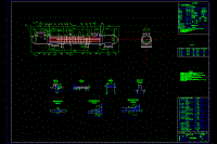 管殼式換熱器裝配圖CAD全套圖紙