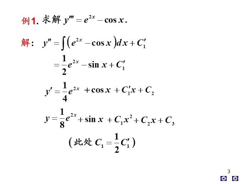 高数下册第七章第六、七节高阶微分方程.ppt_第3页